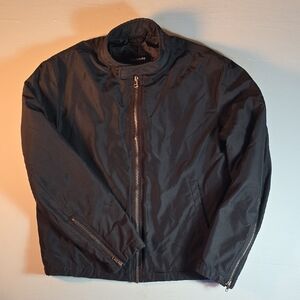 Structure Men's S Black Thin Insulated Jacket Minimalist Style Spring Windproof